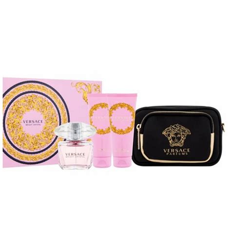 versace bright crystal gift set uk|Versace Bright Crystal backpack set.